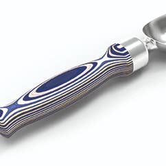 8.25" Blue Ice Cream Scoop for wholesale by Island Bamboo