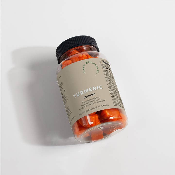 Clean Wellness Co - Wholesale Oral Supplement/Vitamin - Turmeric Gummies