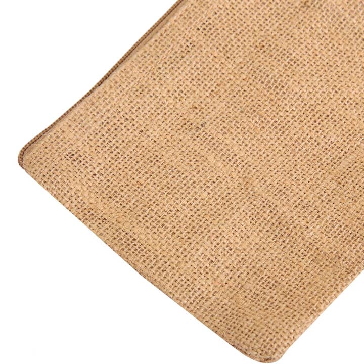 Alo Organic International – wholesale Make-up/cosmetic bag – Jute DIY Travel Cosmetic Bags for Women (5.11" H x 7.08 "L).4