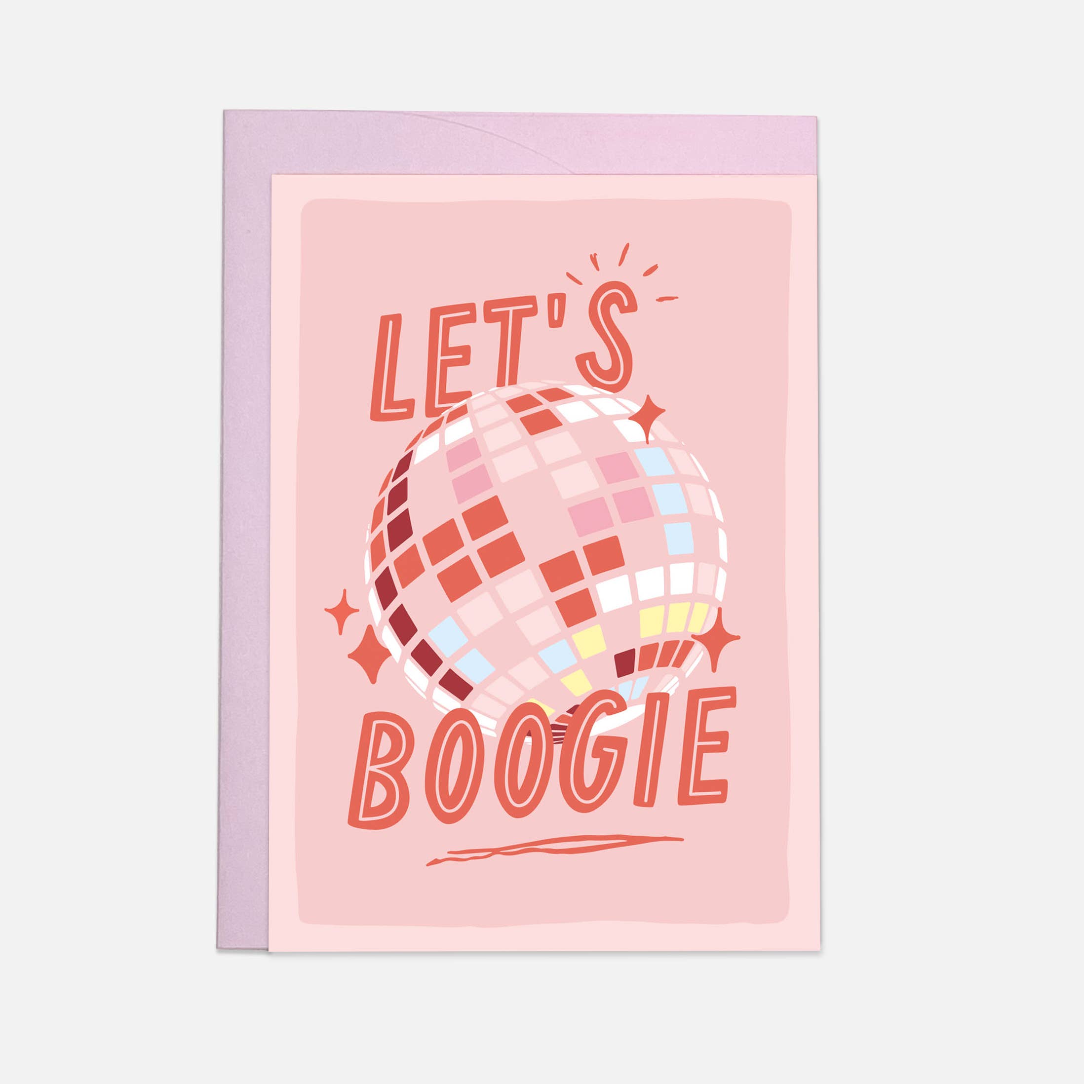 Kaart Blanche - Wholesale Everyday Greeting Card - Let's boogie greeting card