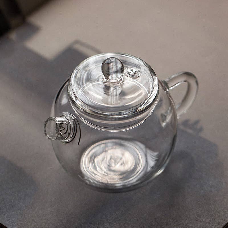 Gohobi （We cover U.S. import duties） - Wholesale Tea Pot - Gohobi Glass Small Teapot / Tea Tray2