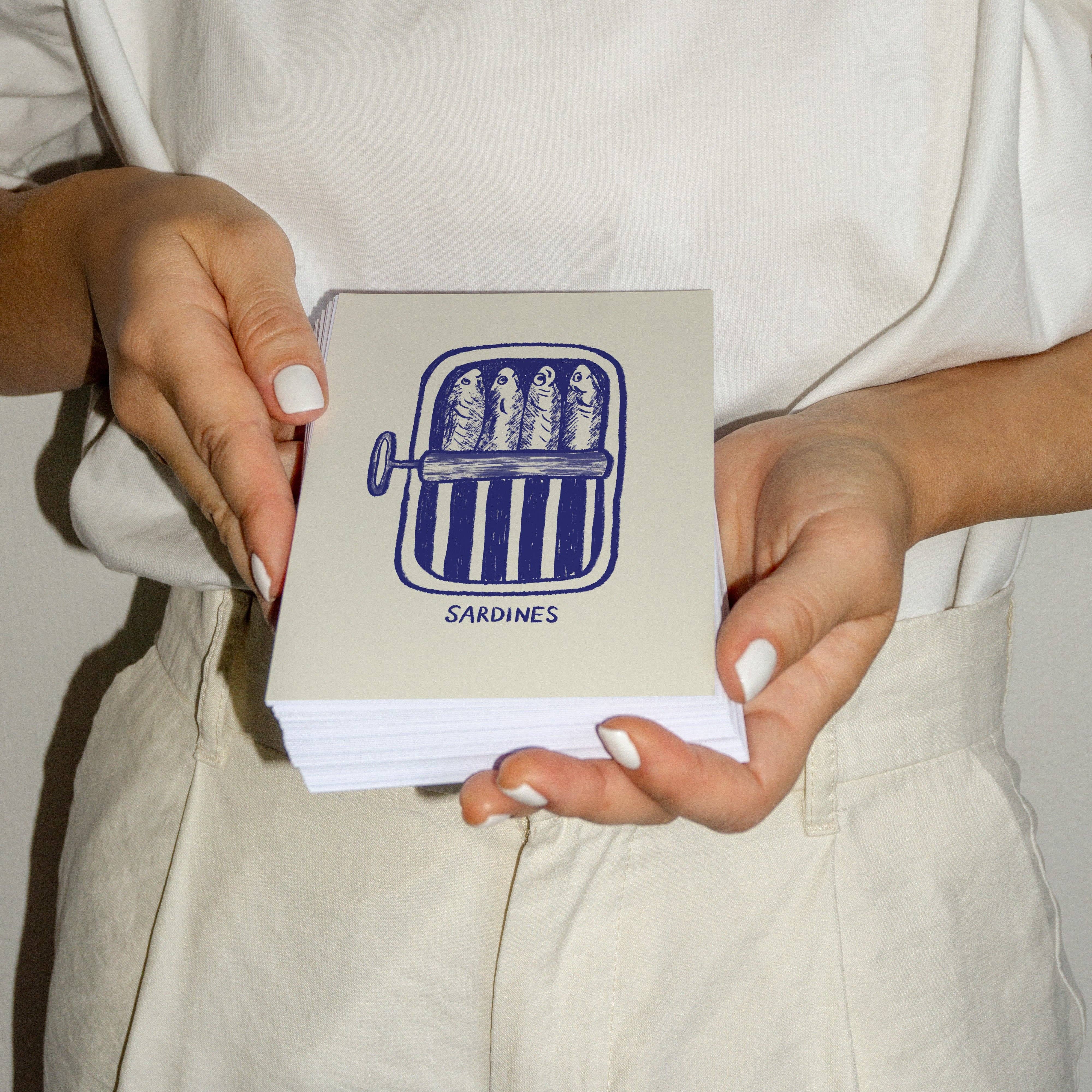 Studio Dolci - Vente Cartes postales - Carte postale sardines2