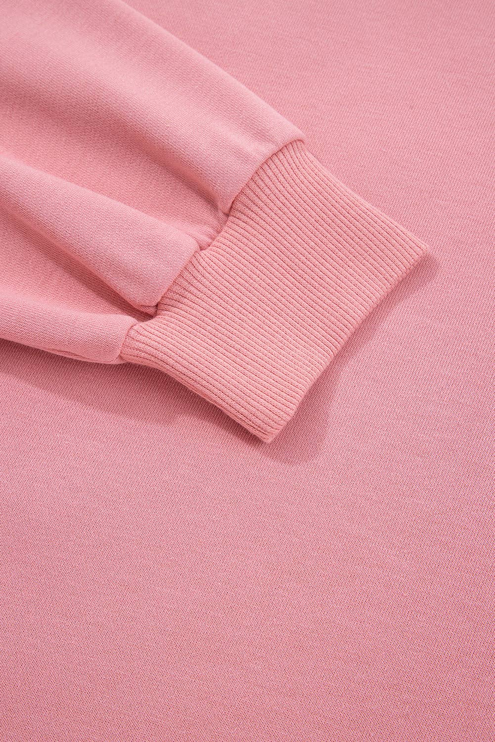 Fiore di Pesco Felpa oversize con applicazioni floreali di fiori di pesco in vendita all'ingrosso su Faire4