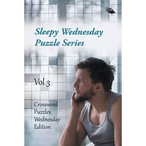 Books by splitShops - Wholesale Book - Adult - Sleepy Wednesday Puzzle Series Vol 3: Crossword Puzzles Wednesday Edition - Paperback