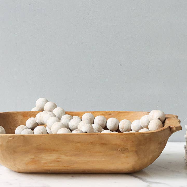 etúHOME - Wholesale Decorative Plate/Dish/Bowl - Antique Oval Dough Bowl3