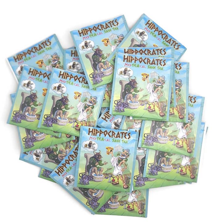 The TeaBook - Vente Sachets de thé - Hippocrate : Thé biologique à la sauge et aux baies Med-Tea-Cal.3