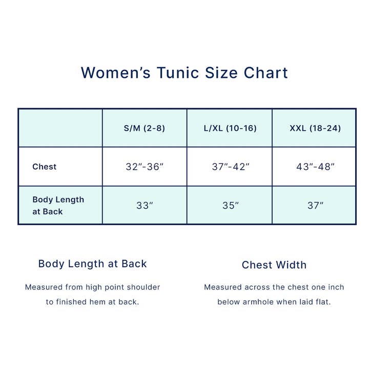 Viv&Lou - Wholesale Tunic - Women's - Ocean Breeze Women's Tunic