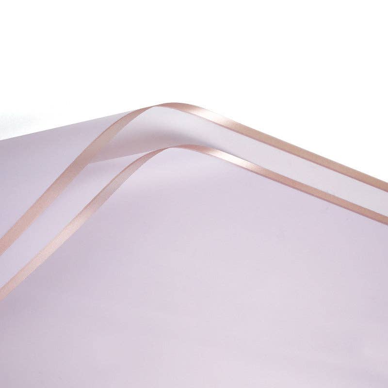 Elegant Design Supply – wholesale Flat wrap – Gold Edge Waterproof Flower Wrapping Paper (20 sheets-bag)31