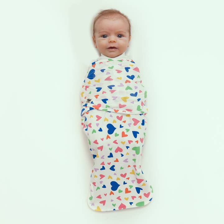 Norani Baby - Wholesale Sleepsack - Baby - Norani Baby Snugababe Sleep Pod - Colorful Hearts