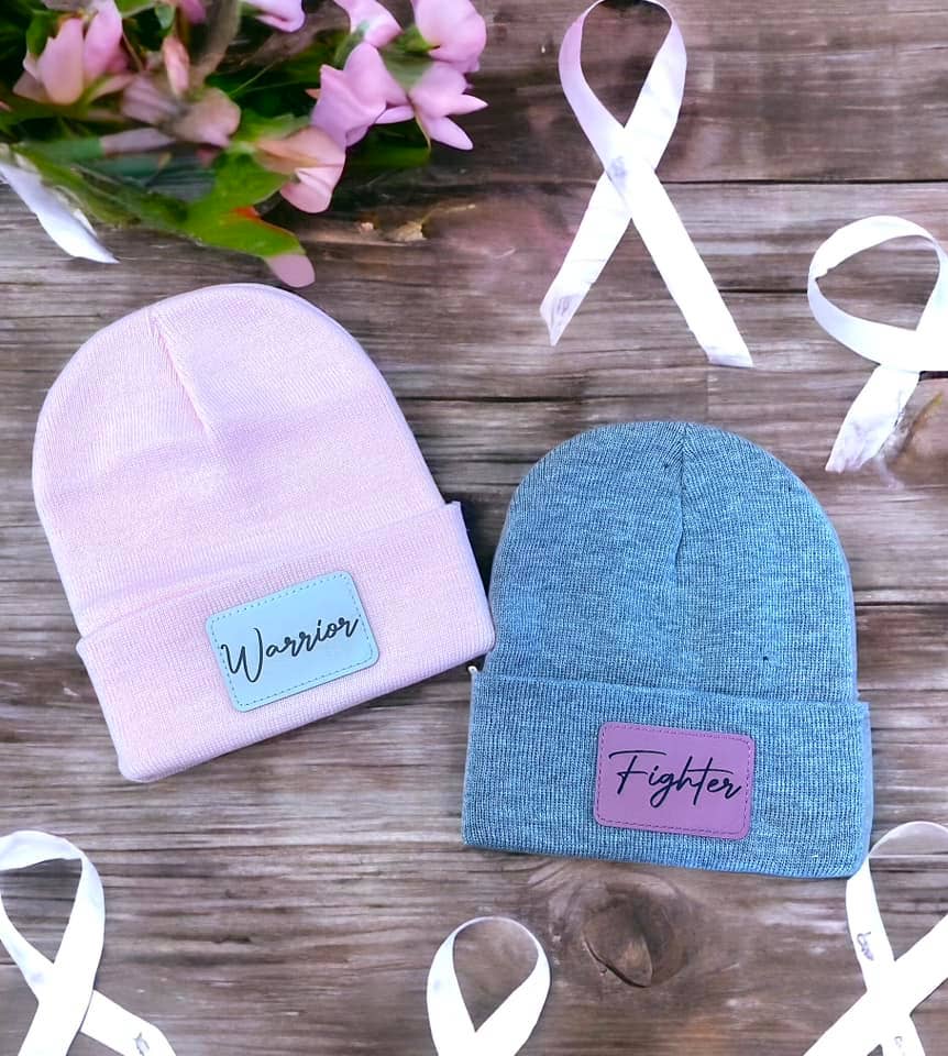 Lasting Impressions CT - Wholesale Beanie - Women's - Wholesale | 6 | Warrior Fighter Breast Cancer Awareness Hats