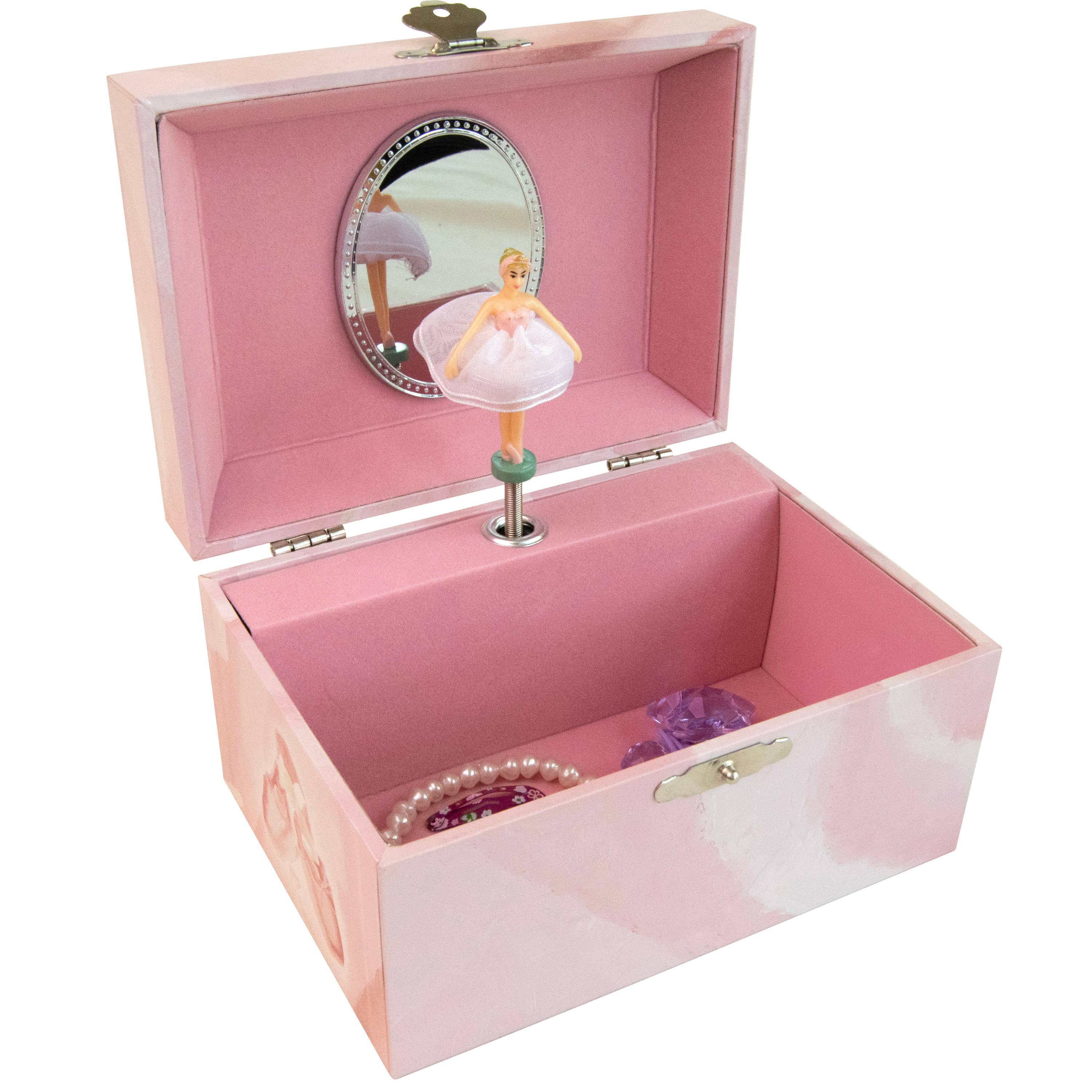 Mele and Co - Wholesale Jewelry Box/Organizer - Kids - Mele and Co Casey Girl's Musical Ballerina Jewelry Box5