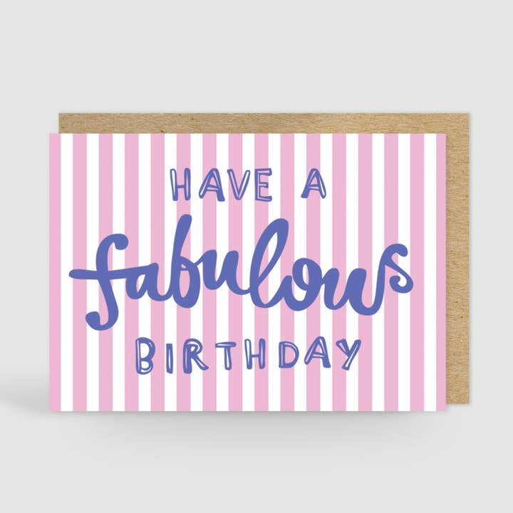 Fabelagtig fødselsdag kort for engroshandel hos Jane Katherine Houghton Designs