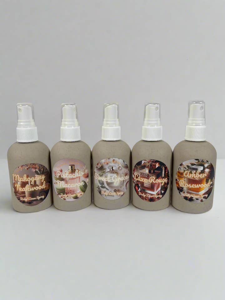 Body & Linen Spray for wholesale by Holladaycandleco