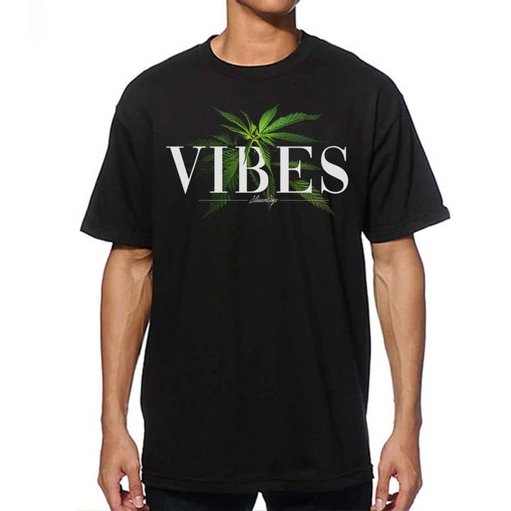Men's Vibes Tee for wholesale by StonerDays Apparel