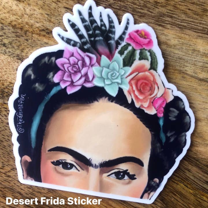Ørken Frida Vinyl Sticker for engroshandel hos TheDesertPen