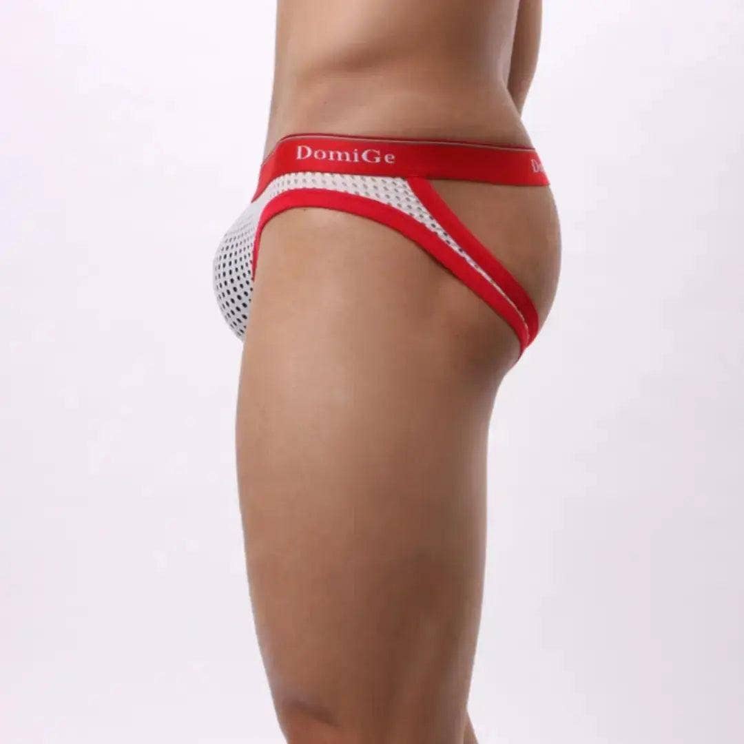 DomiGe - Vente Sous-vêtements – homme - Jockstraps Bold & Breezy pour hommes avec ceinture à logo - Sous-vêtements pour hommes Unleash Your Freedom23