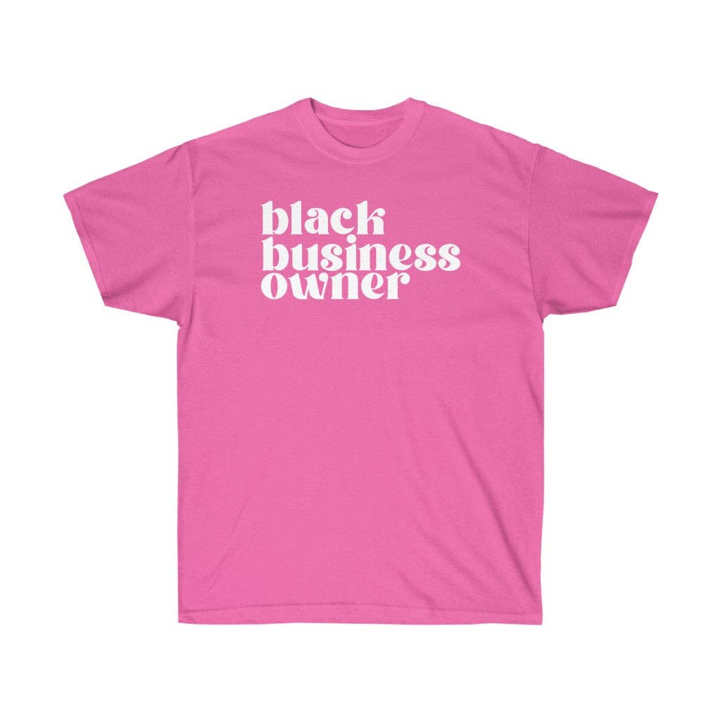 The Lily Creative Co - Wholesale Screen Printed T-Shirt - Unisex - Black Business Owner T-Shirt | Shirt for Black Entrepreneurs2