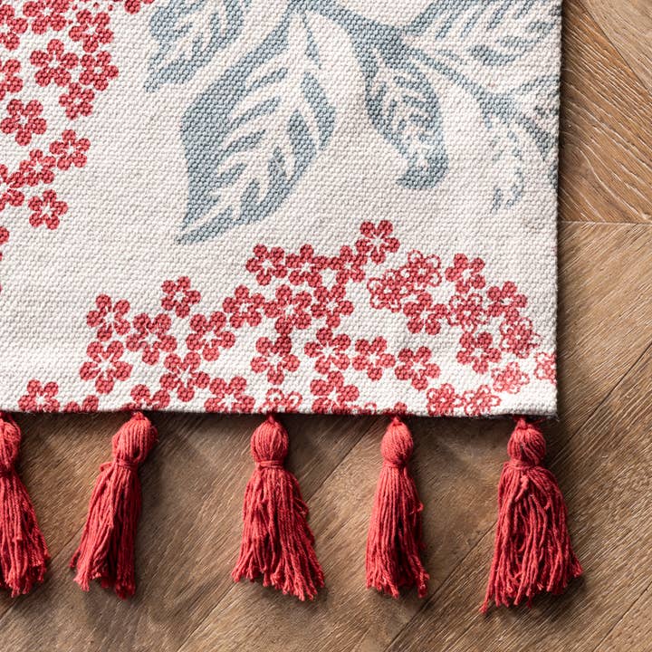 Multi Thomas Paul Flatweave Cotton Whale Area Rug for wholesale on Faire3