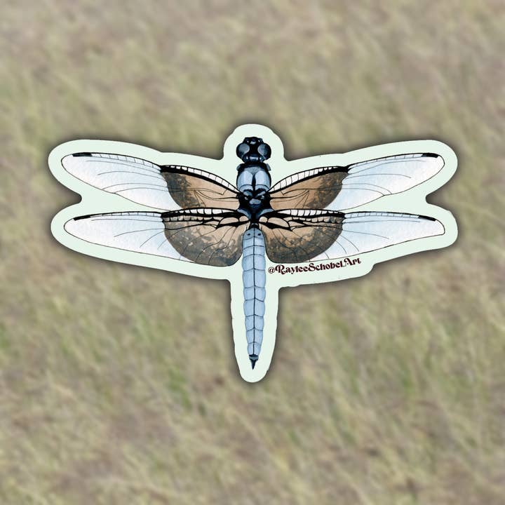 Dragonfly Vinyl Sticker for wholesale by Raylee Schobel