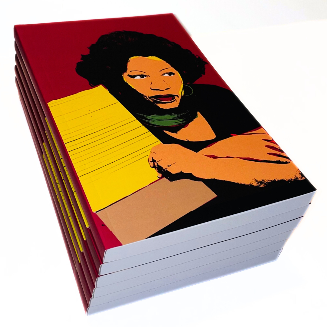 CheerNotes Greeting Cards & Stationery - Wholesale Notebook - Toni Morrison Notebooks– Soft Cover, Lined Journal2