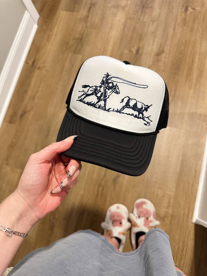 Roper Trucker-keps (Flera färgalternativ) för wholesale av Gunpowder and Glam Boutique