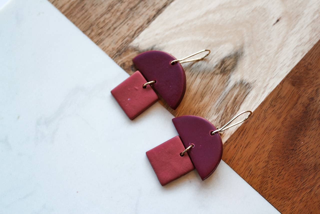 Hippo Kiss Creations - Wholesale Dangle Earrings - Dahlia Earrings2