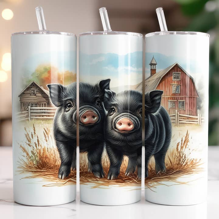 Pottemavegrise - Gård 20oz Slank Tumbler for engroshandel hos Dogwood Graphics & Design