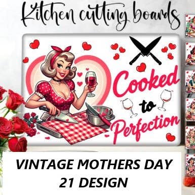 Glas-Schneidebrett mit Design Arbeitsplatte Küche für den Großhandel von SubliMasterUK