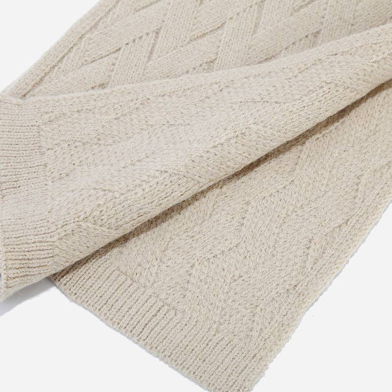 Dipped Shop - Wholesale Winter Accessory Set - Women's - 3PCS Solid Color Twist Hat & Scarf Sets DPHS034417