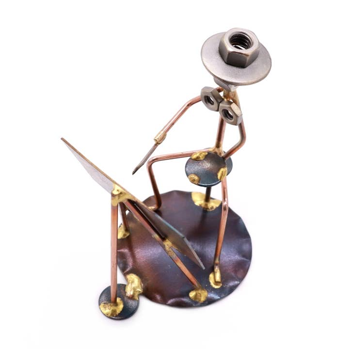 Rock Creek Metal Craft – wholesale Decorative figurine – Artist Lady1