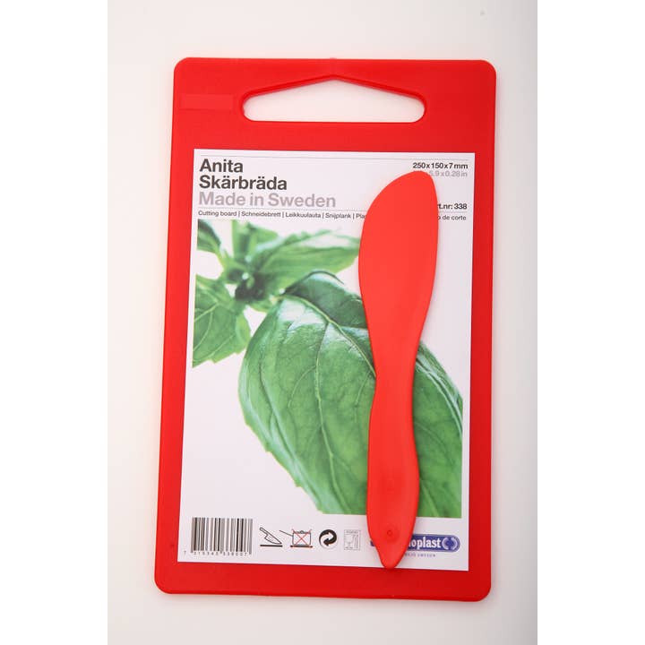 Small Anita Board w/Spreader Set (RED) for wholesale by Linden Sweden