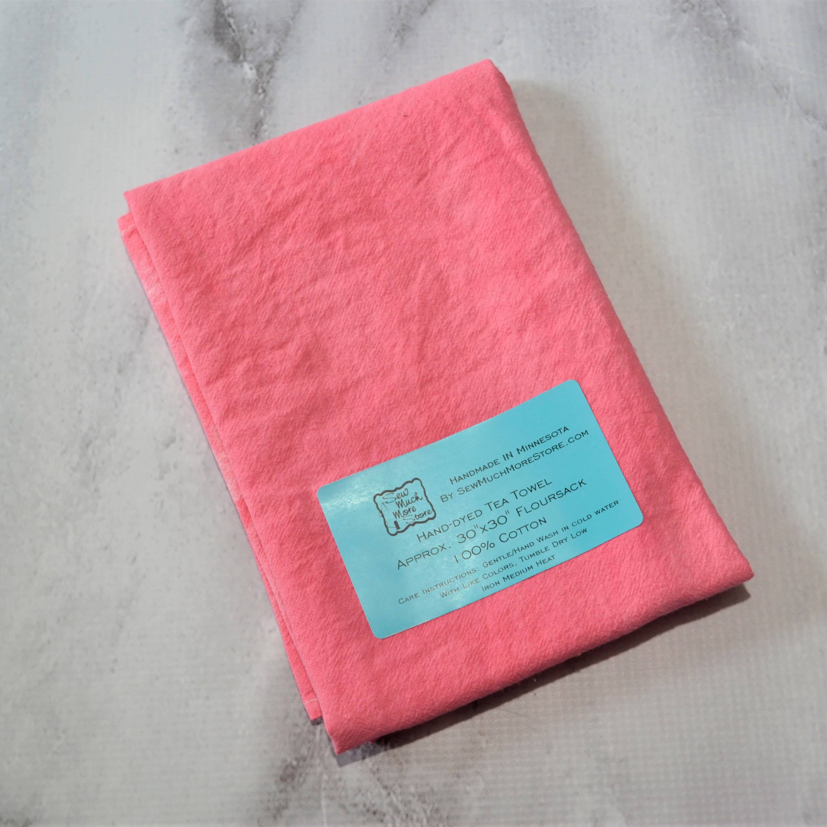 SewMuchMoreStore - Wholesale Tea Towel - LIMITED QTY Hand-Dyed Floursack Towel, dish cloth14