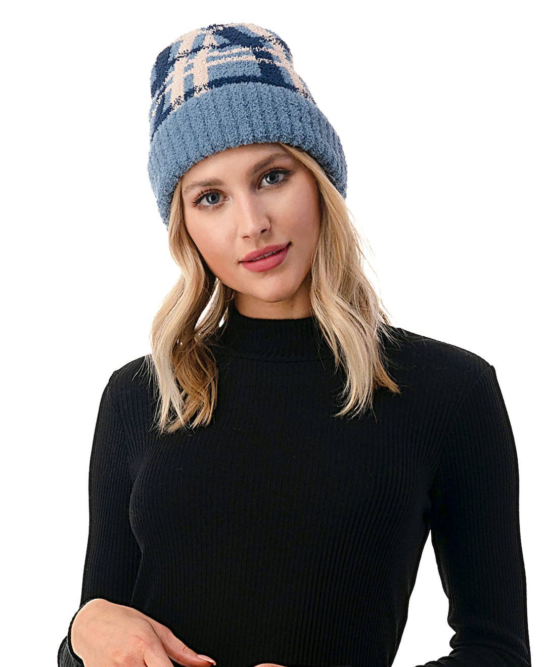 Marcus Adler - Wholesale Beanie - Women's - Cozy Plaid Beanie4