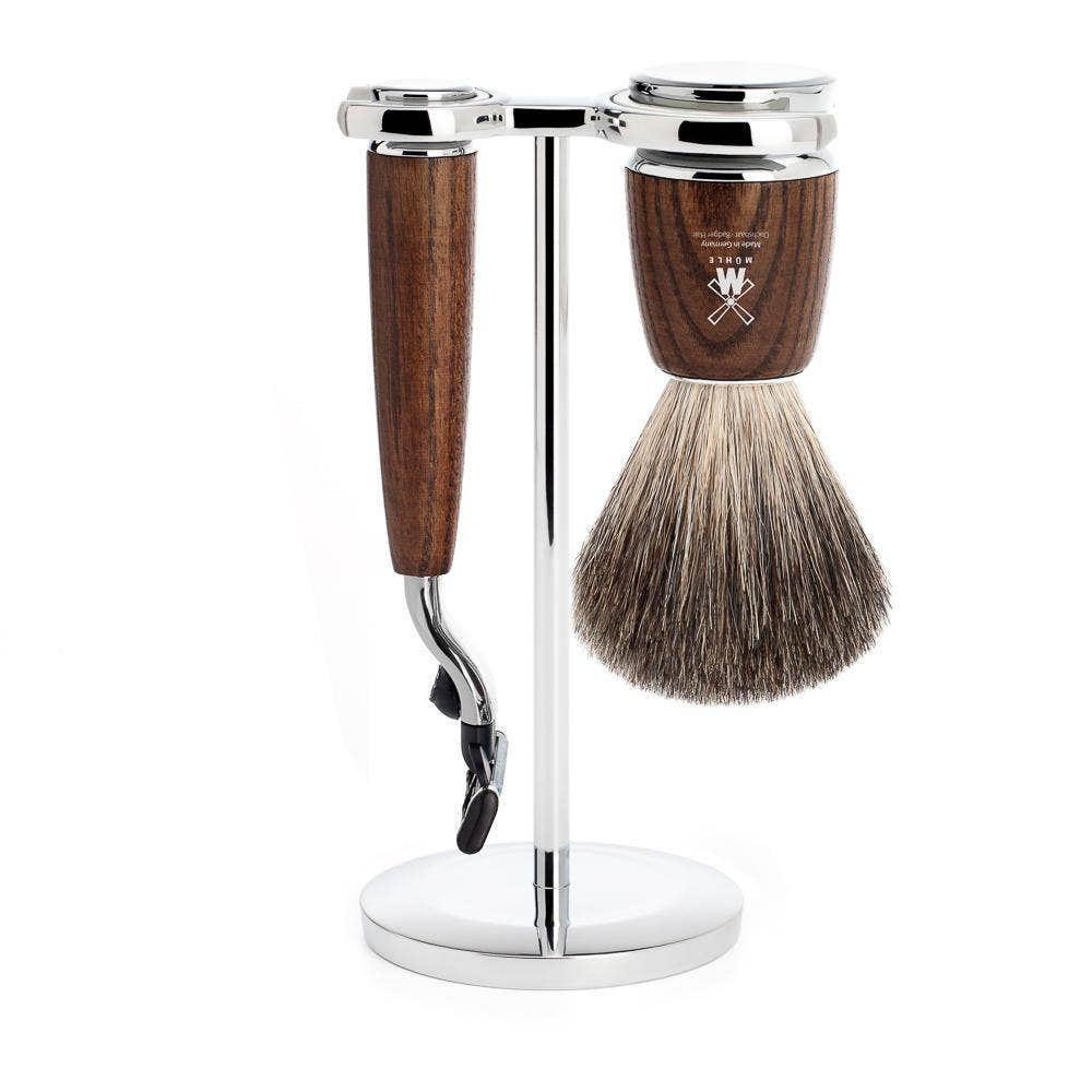 The Brighton Group USA - Wholesale Shaving Set/Kit - Men's - MÜHLE RYTMO 3 Pc. Shaving Set2