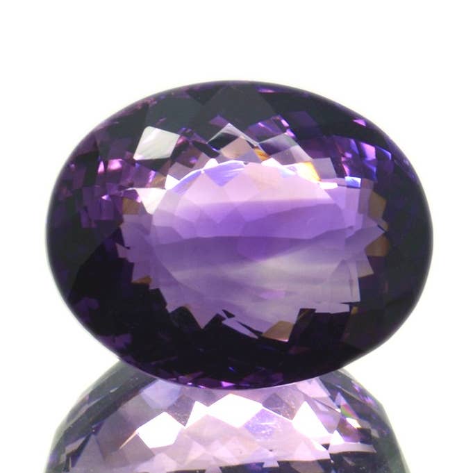 28.04 ct. Ametista taglio ovale per la vendita all'ingrosso da parte di Naturjoya