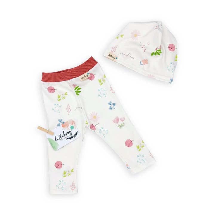 BIO SET leggings og hue BONJOUR for engroshandel hos luftabong