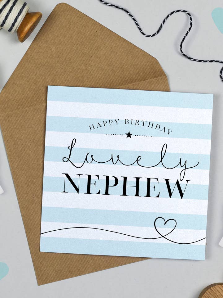 Candy Stripe Lovely Nephew for wholesale by Michelle Fiedler Design