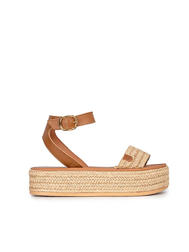 Menorquina Albir Chiara læderplatform for engroshandel hos POPA