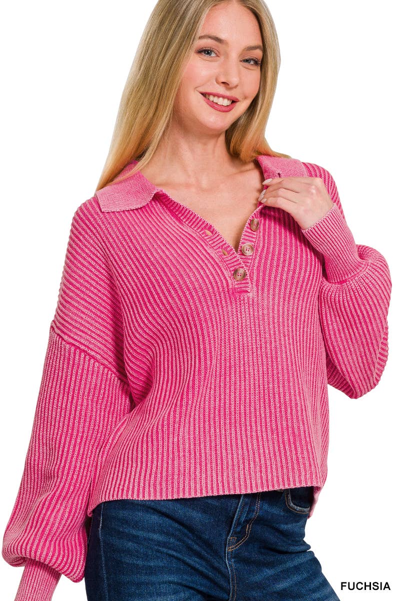 42POPS - Wholesale Knit Sweater - Women's - ',...._ Washed Sweater Collection2