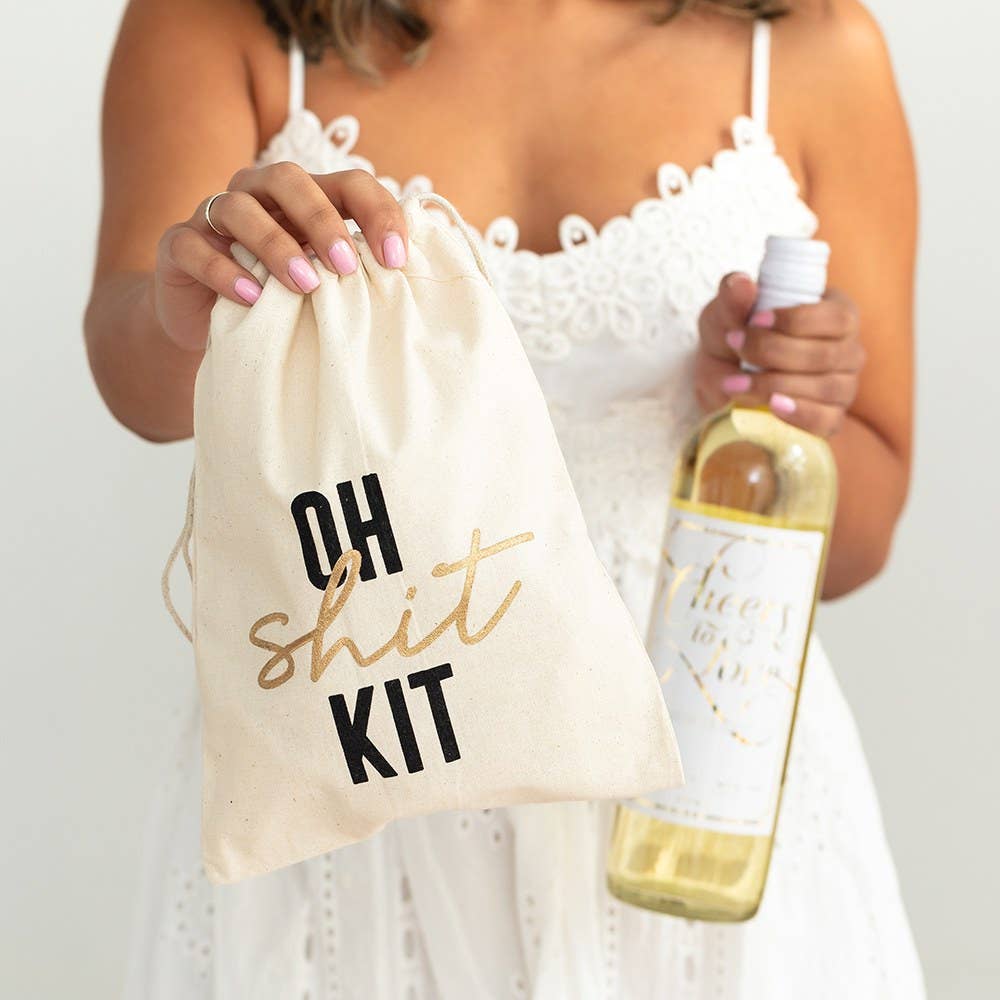 Weddingstar Inc. - Wholesale Gift Bag - Oh Shit Kit - Hangover Drawstring Gift Bag4