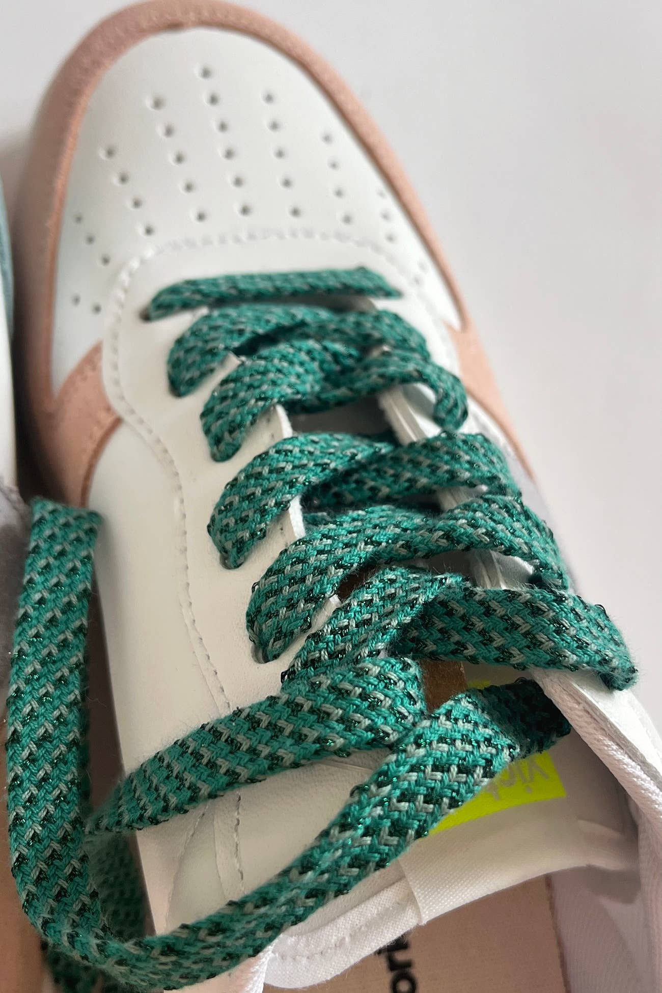 BARNABÉ AIME LE CAFÉ - Wholesale Shoelaces - Women's - Lurex tennis shoe laces6