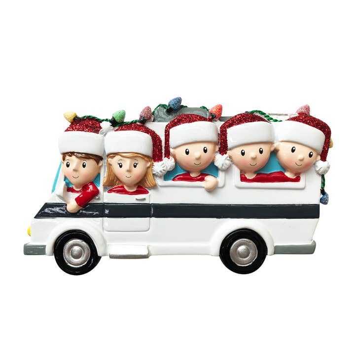PolarX Ornaments - Wholesale Ornament - RV Family Personalized Ornament