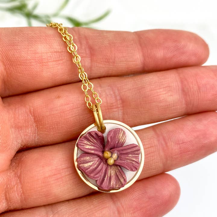 Light Shine - Wholesale Pendant/Charm Necklace - Faith Necklace | Clay Flower Scripture | Christian Uplift5