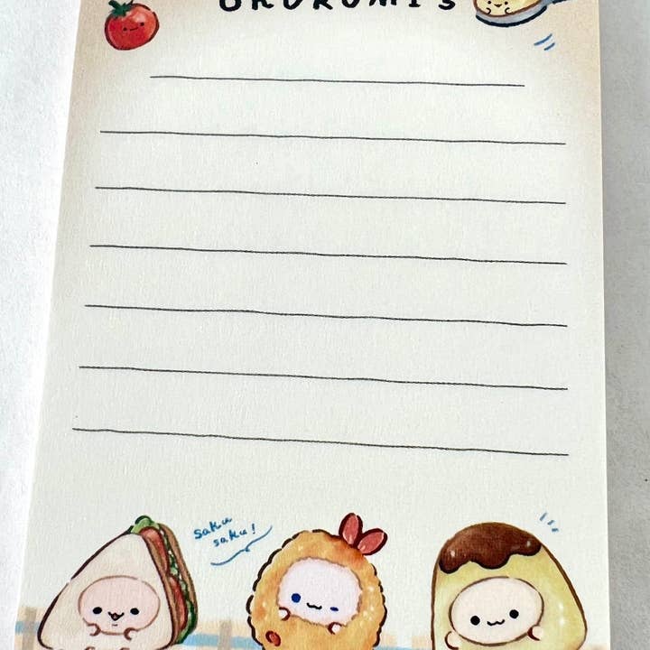 BCmini - Wholesale Notepad - Food Buddy Resturant Okurumi Mini Notepad-10