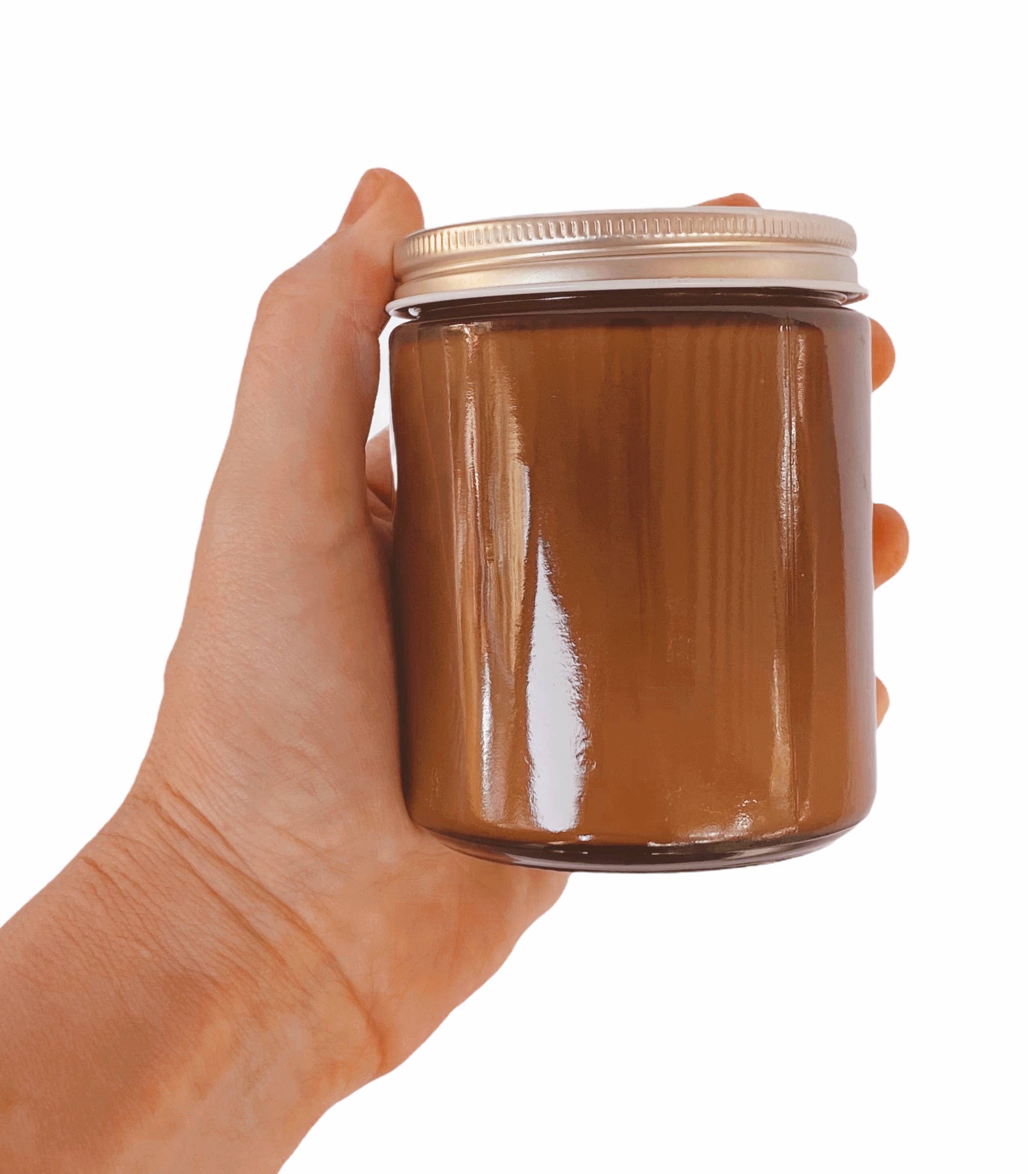 Poppy Rose Candle Co. – wholesale Jar/filled candle – Coastal Sage 8 oz coconut wax amber jar candle4