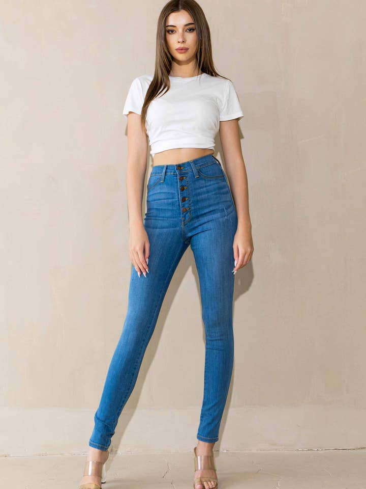 Jeans skinny Zero per la vendita all'ingrosso da parte di Vibrant M.i.U