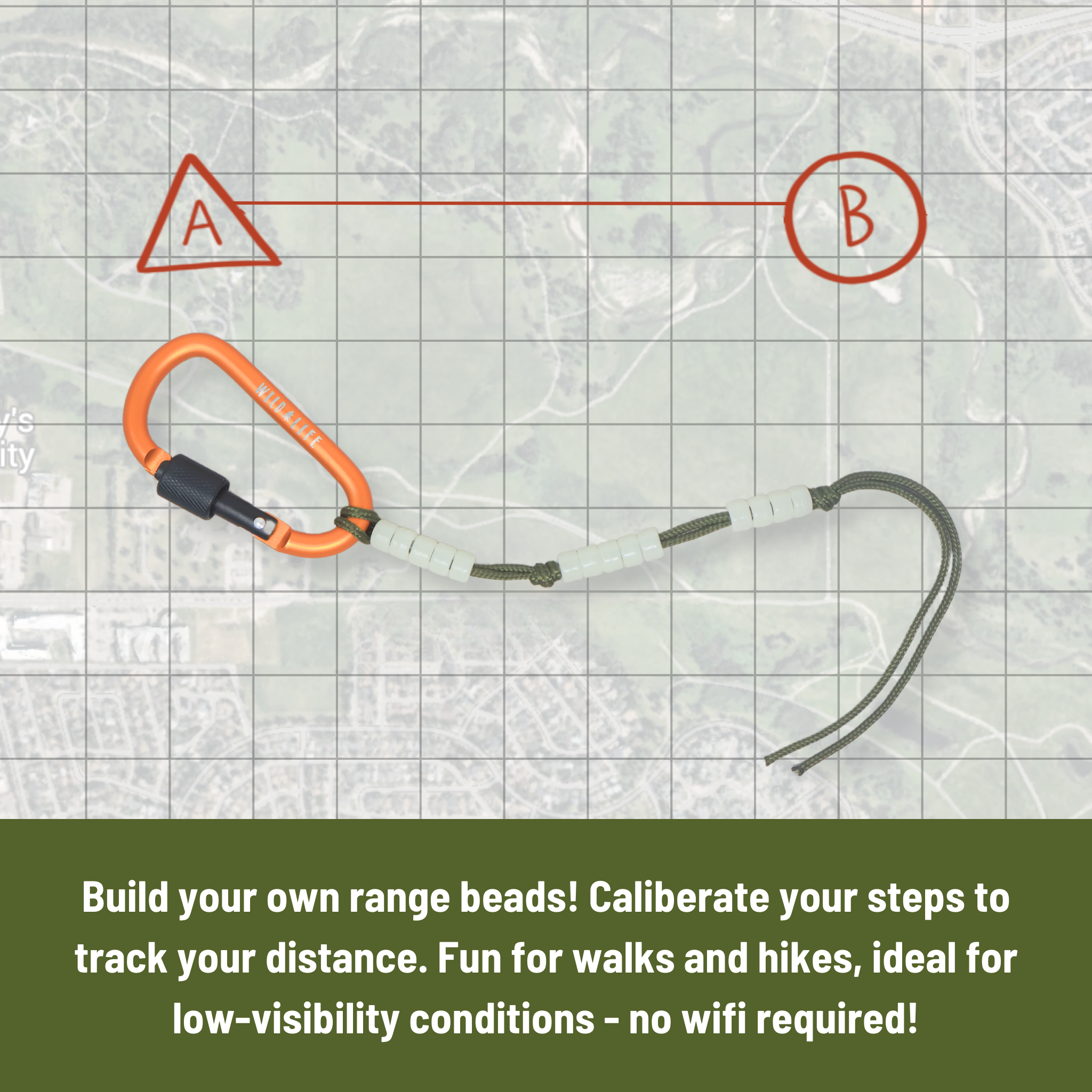 Wild Life Outdoor Adventures - Wholesale DIY Craft Kit - Ranger Bead Pace Counter DIY Craft Kit2