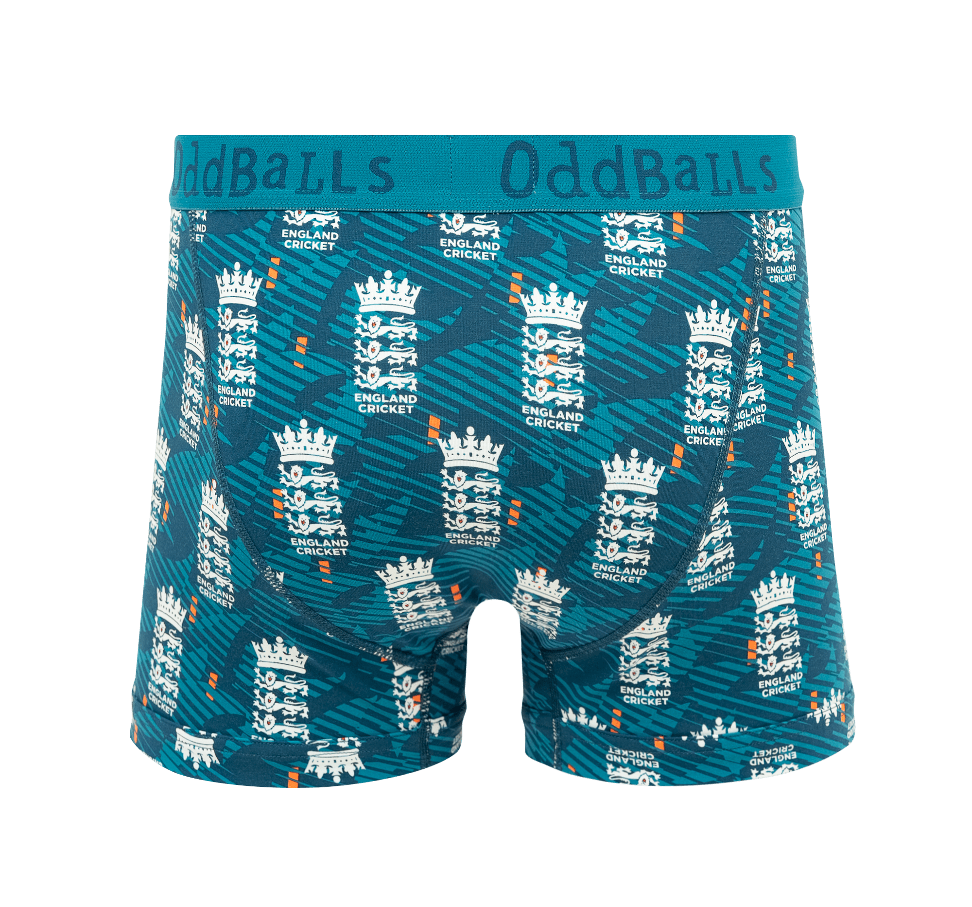 OddBalls – wholesale Underwear – Men's – England Cricket Speckle - Mens Cotton Boxer Shorts1
