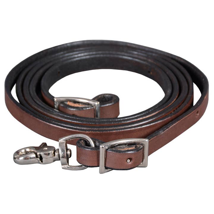 BERNE138-American Leather Split Reins for wholesale by LS Western