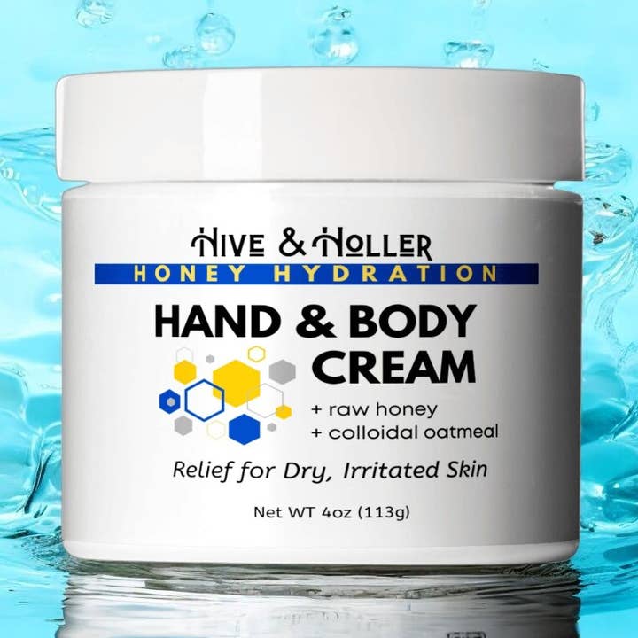 Honey Hand & Body Cream for wholesale by Hive and Holler